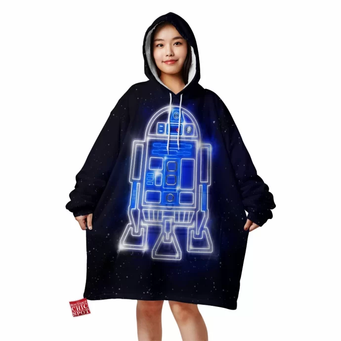 R2-D2 Blanket Hoodie