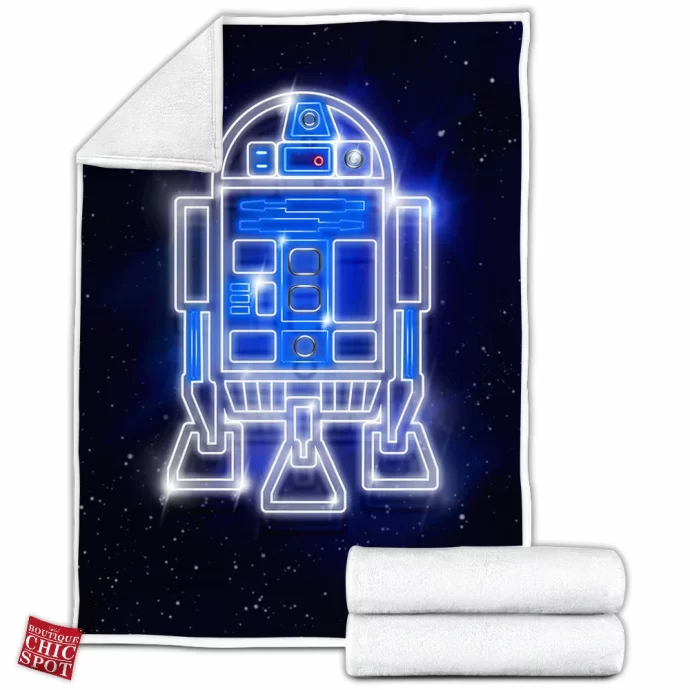 R2-D2 Fleece Blanket