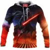 Darth Vader Fleece-Hoodie, Sci-Fi Fleece-Hoodie, Star Wars Fleece-Hoodie