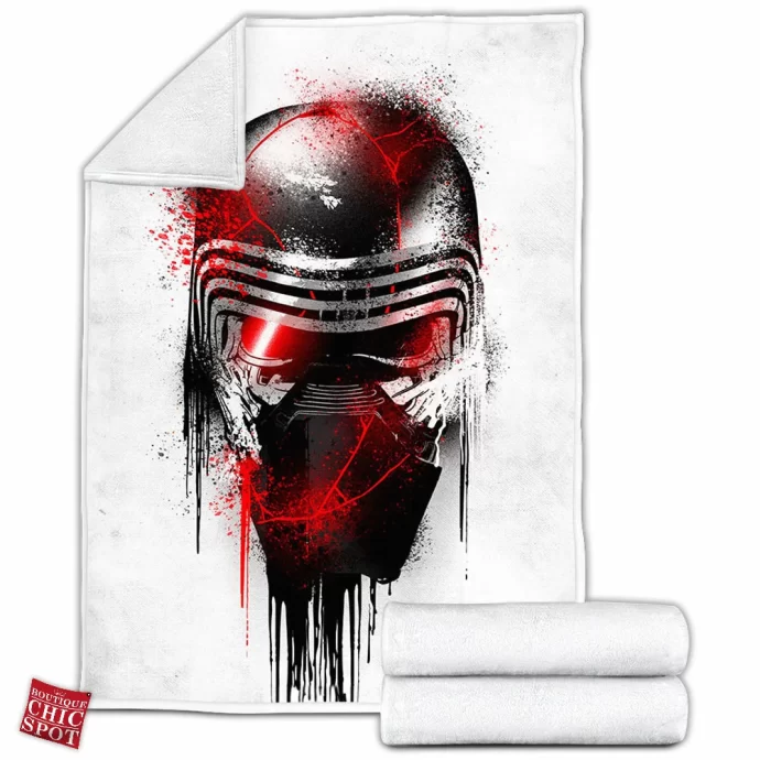 Kylo Ren Fleece Blanket