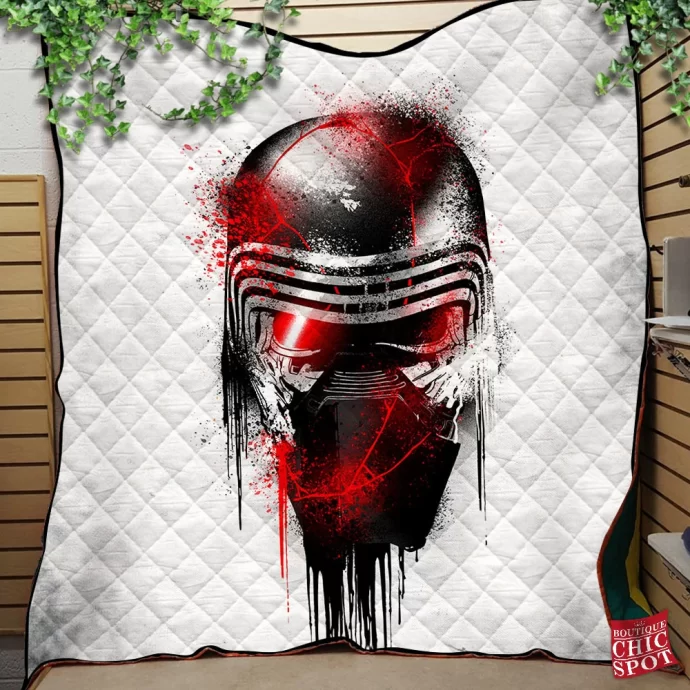 Kylo Ren Quilt Blanket