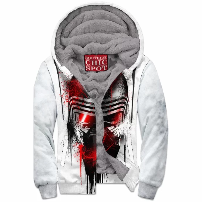 Kylo Ren Zip Fleece Hoodie