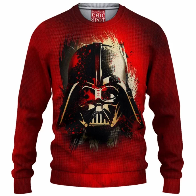 Darth Vader Knitted Sweater