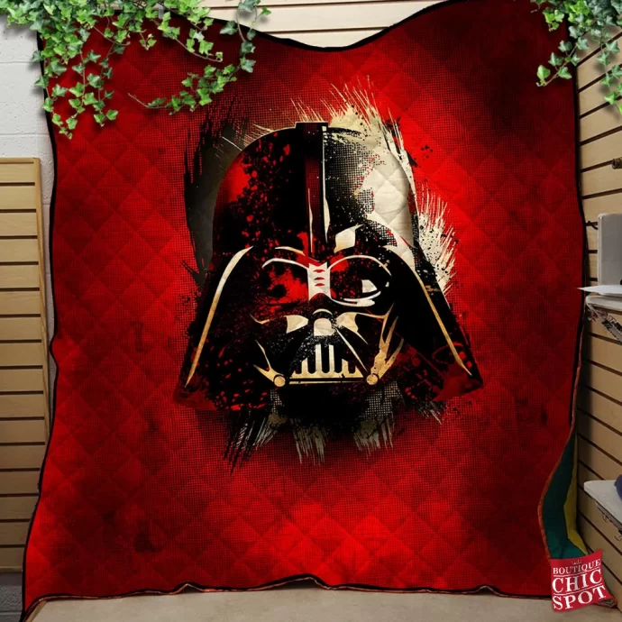 Darth Vader Quilt Blanket