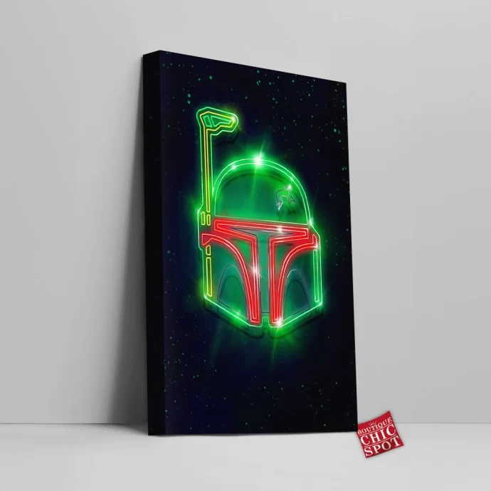 Boba Fett Canvas Wall Art