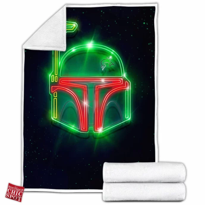 Boba Fett Fleece Blanket