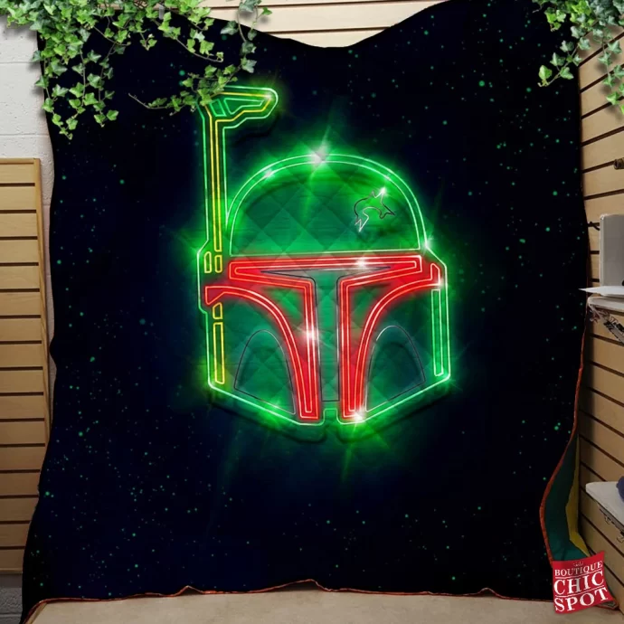 Boba Fett Quilt Blanket