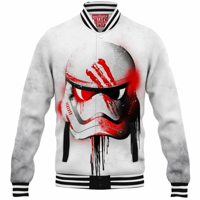 Finn Stormtrooper Baseball Jacket