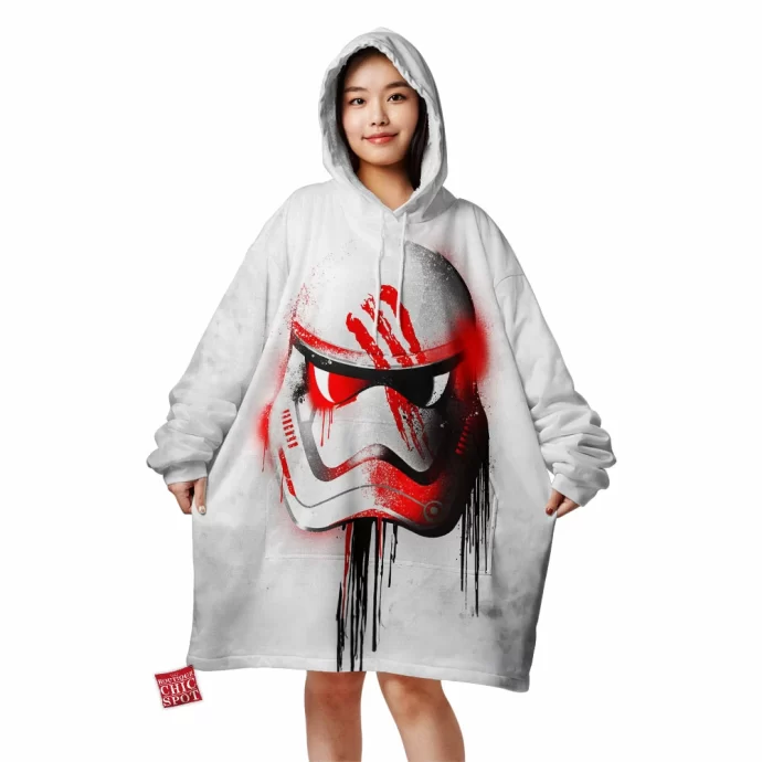 Finn Stormtrooper Blanket Hoodie