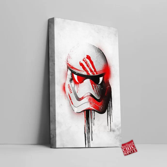 Finn Stormtrooper Canvas Wall Art