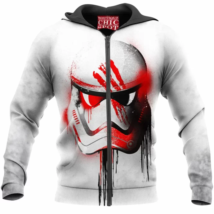 Finn Stormtrooper Zip Hoodie