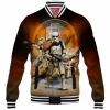 Sci-Fi Baseball-Jacket, Star Wars Baseball-Jacket, Stormtrooper Baseball-Jacket