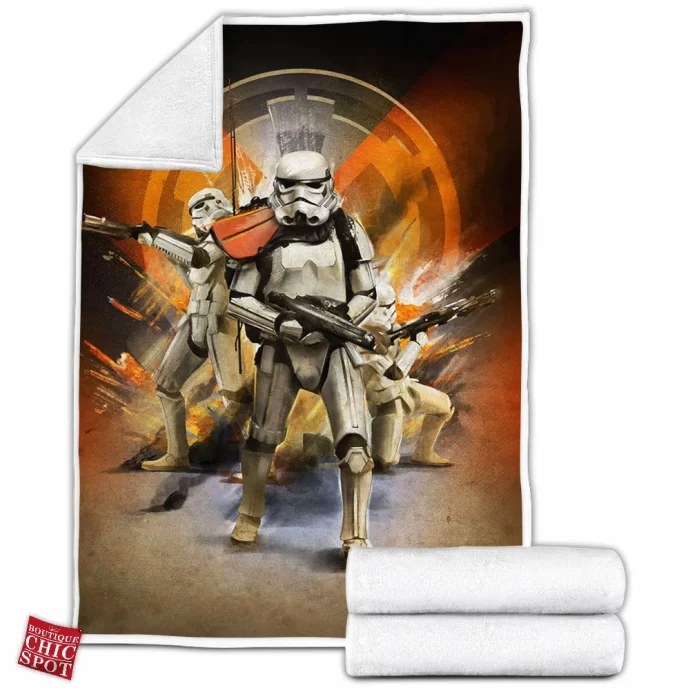 Stormtrooper Fleece Blanket