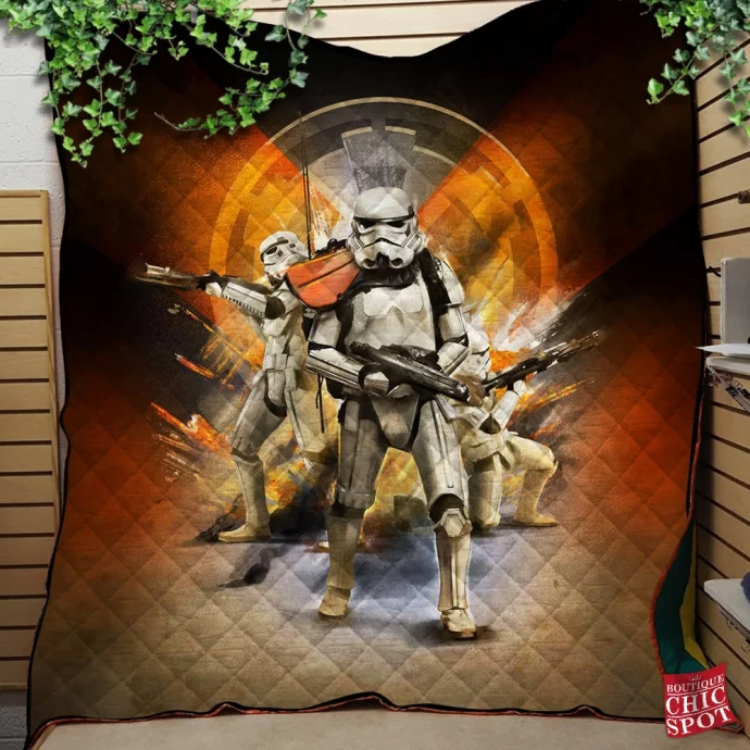 Stormtrooper Quilt Blanket