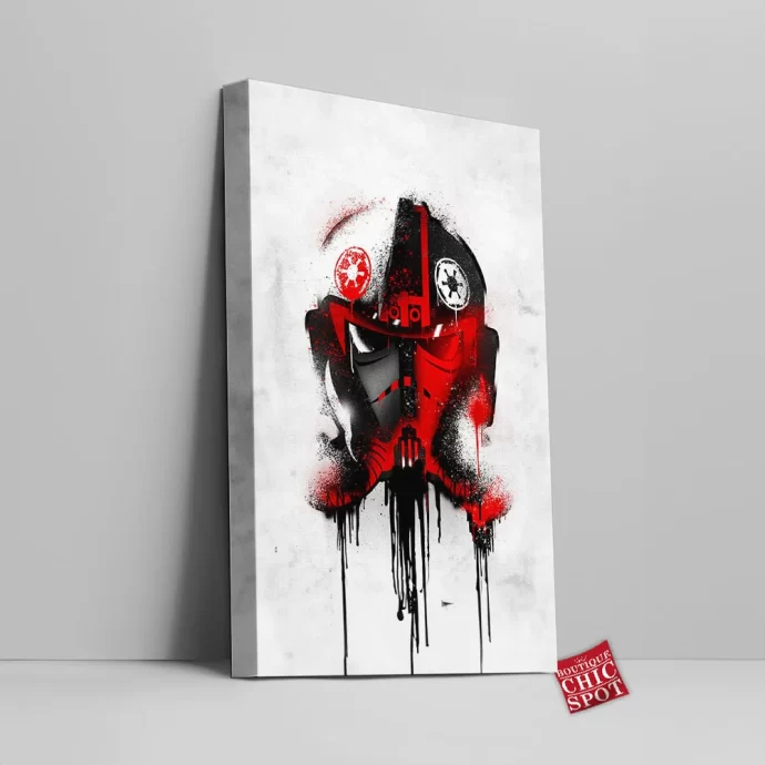 Tie Fighter Pilot Canvas Wall Art