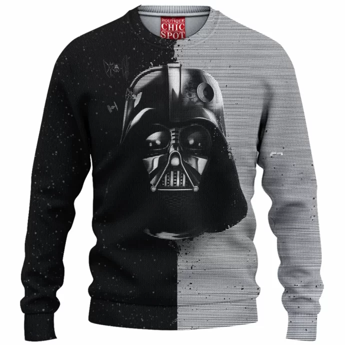 Darth Vader Knitted Sweater