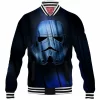 Sci-Fi Baseball-Jacket, Star Wars Baseball-Jacket, Stormtrooper Baseball-Jacket