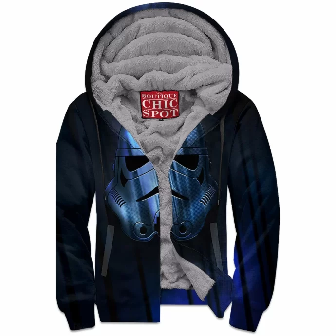 Stormtrooper Zip Fleece Hoodie