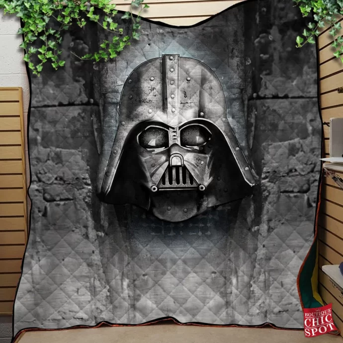 Darth Vader Quilt Blanket