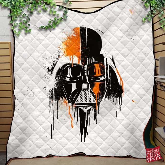 Darth Vader Quilt Blanket