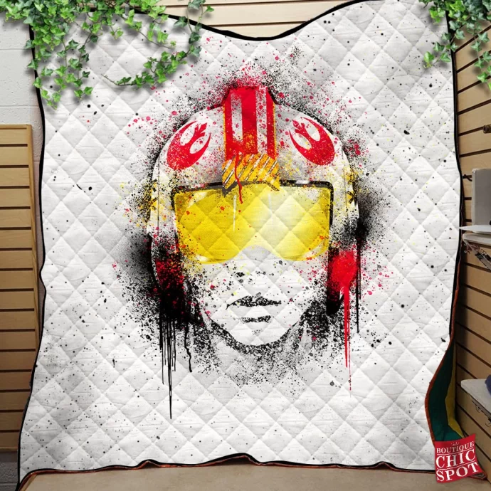 Luke Skywalker Quilt Blanket