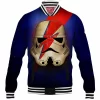 Sci-Fi Baseball-Jacket, Star Wars Baseball-Jacket, Stormtrooper Baseball-Jacket