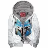 Sci-Fi Zip-Fleece-Hoodie, Star Wars Zip-Fleece-Hoodie, Axe Woves Zip-Fleece-Hoodie