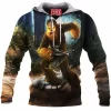 Sci-Fi Fleece-Hoodie, Star Wars Fleece-Hoodie, Chewbacca Fleece-Hoodie