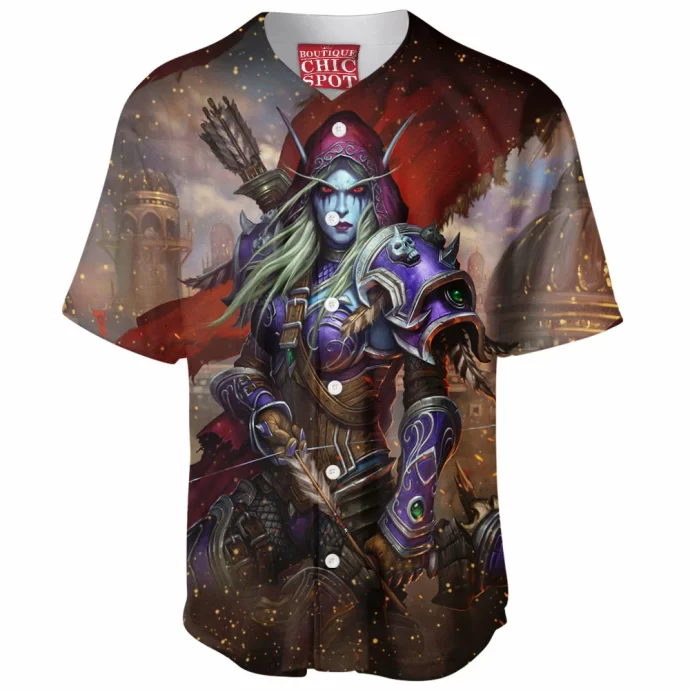 Sylvanas Baseball Jersey