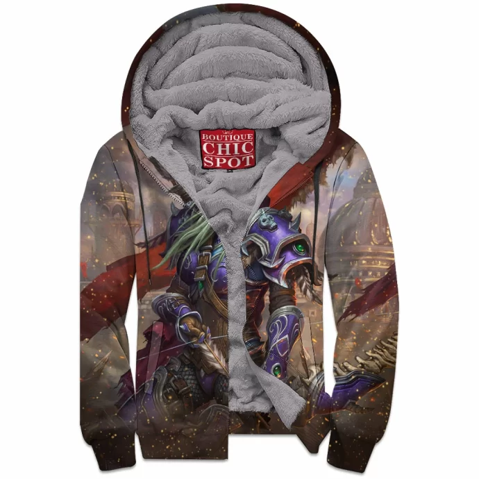 Sylvanas Zip Fleece Hoodie