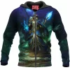 Game Zip-Hoodie, Jaina Proudmoore Zip-Hoodie, Dota Zip-Hoodie, Warcraft Zip-Hoodie