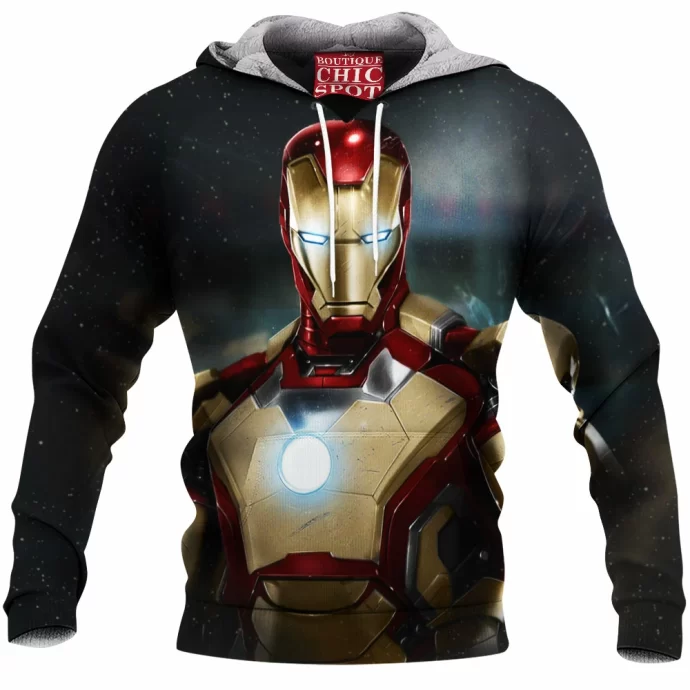 Iron Man Fleece Hoodie