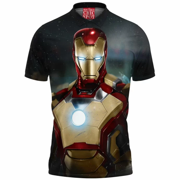 Iron Man Polo Shirt