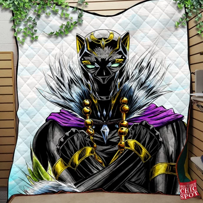 Shuri Black Panther Quilt Blanket