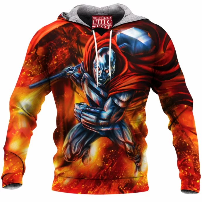 Steel Superman Fleece Hoodie