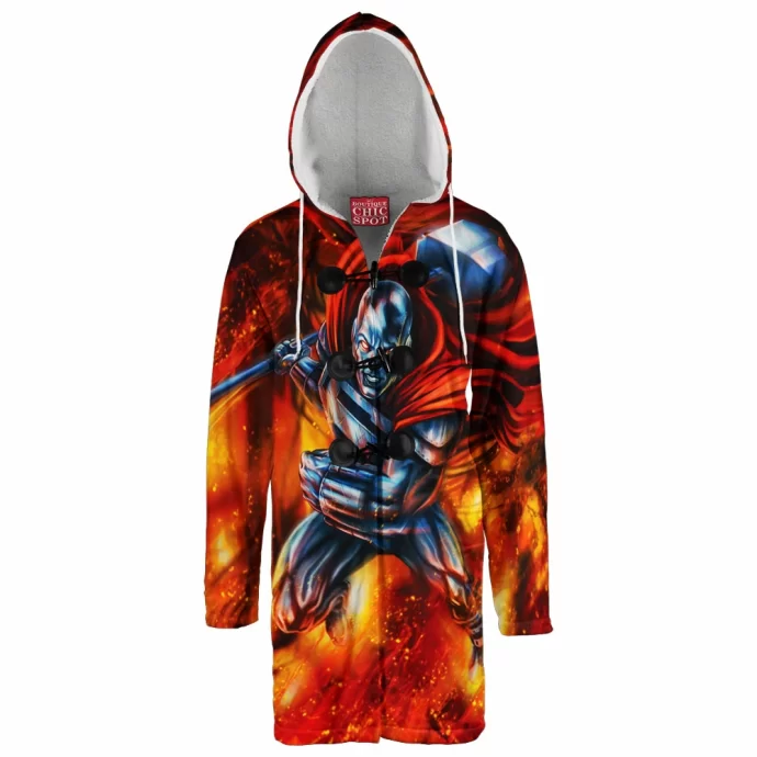 Steel Superman Hooded Cloak Coat