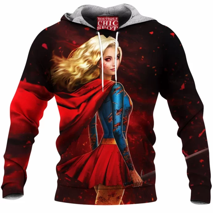 Supergirl Fleece Hoodie