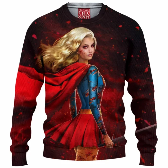 Supergirl Knitted Sweater