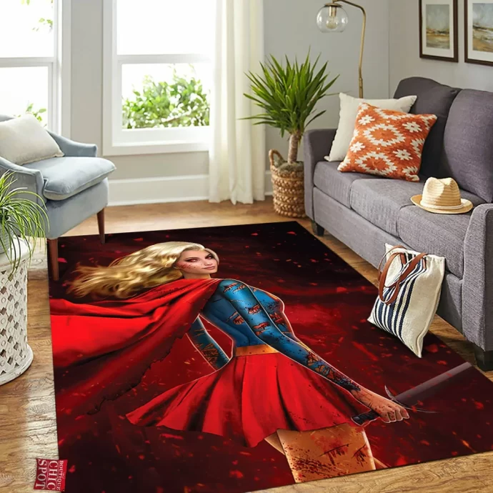 Supergirl Rectangle Rug