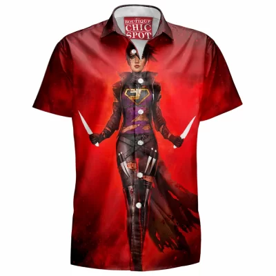 Fantasy Hawaiian-Shirt, Vampire Hawaiian-Shirt