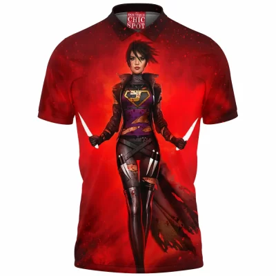 Fantasy Polo Shirt, Vampire Polo Shirt