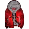 Fantasy Zip-Fleece-Hoodie, Vampire Zip-Fleece-Hoodie