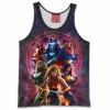 Comic Tank-Top, Wonder Woman Tank-Top, Supergirl Tank-Top, Shazam Tank-Top