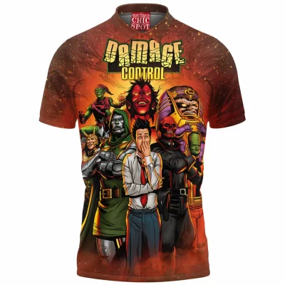 Game Polo Shirt, League of Legends Polo Shirt, Vi Polo Shirt