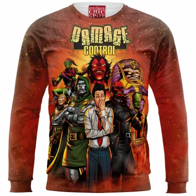 Comic Sweatshirt, Superhero Sweatshirt