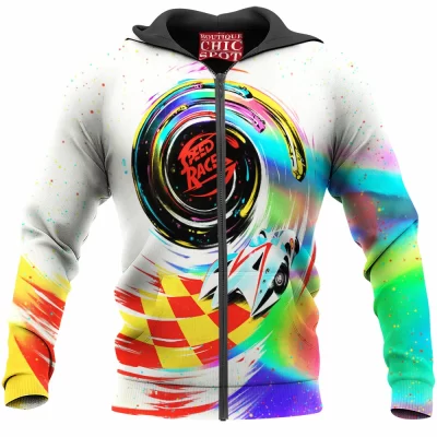 Anime Zip-Hoodie, Speed Racer Zip-Hoodie