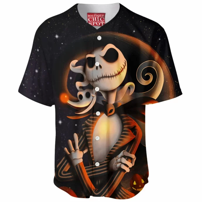 Jack Skellington Baseball Jersey