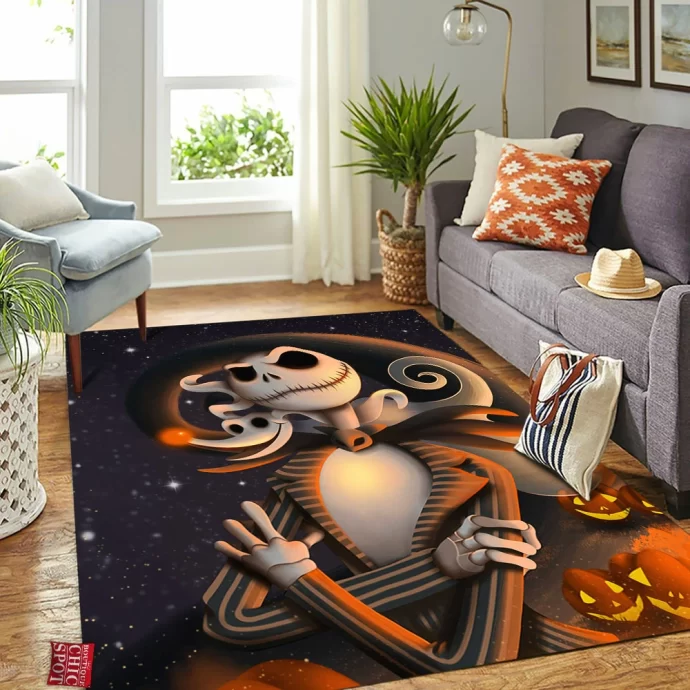 Jack Skellington Rectangle Rug