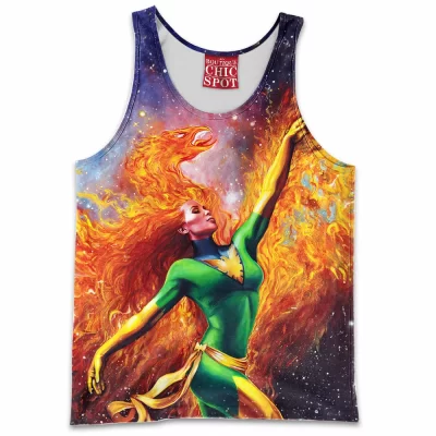 Comic Tank-Top, Jean Grey Tank-Top, X-men Tank-Top
