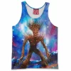 Comic Tank-Top, Groot Tank-Top, Guardians of The Galaxy Tank-Top